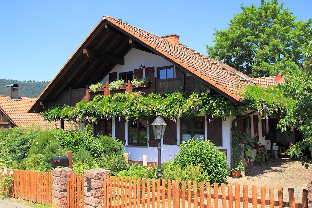 Ferienwohnung Neuberger in Bürgstadt - Das Haus von außen