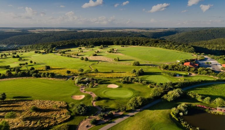 Golfplatz Erftal II Luftbild © Golfclub Miltenberg-Erftal eV
