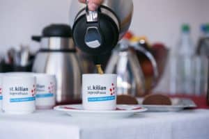 Jugendhaus St. Kilian in Miltenberg - Pause mit fair gehandeltem Kaffee