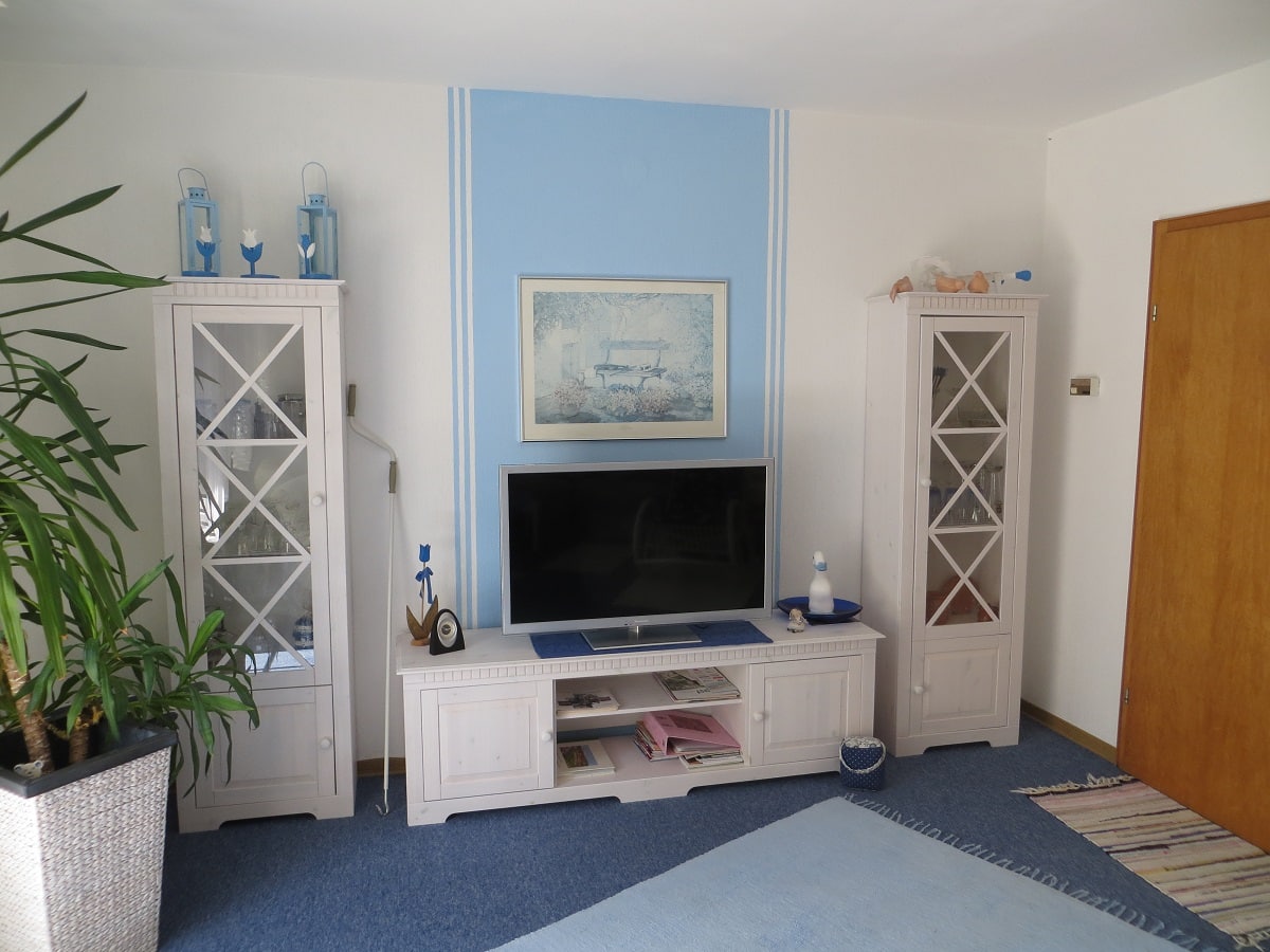 Ferienwohnung Inge Wolz in Miltenberg - Fernseher im Wohnzimmer