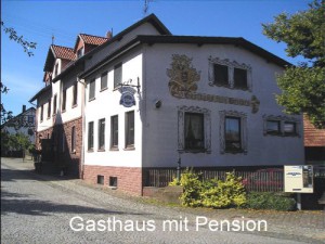 Gasthaus zum Hirschen mit Pension in Miltenberg-Wenschdorf
