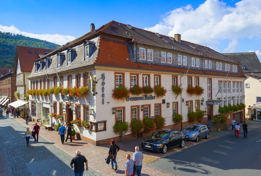 Hotel Brauerei Keller in Miltenberg - Ansicht von außen