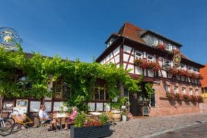 Hotel Weinhaus Stern in Bürgstadt - das Haus von außen