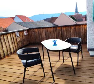 Ferienwohnung Hartnagel in Bürgstadt - Balkon