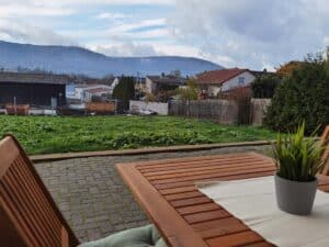 Ferienwohnung Grittmann in Bürgstadt - Aussicht von der Terrasse aus