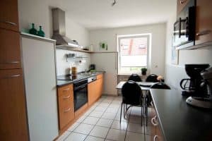Küche in der Ferienwohnung von Karin Gehrig in Kleinheubach