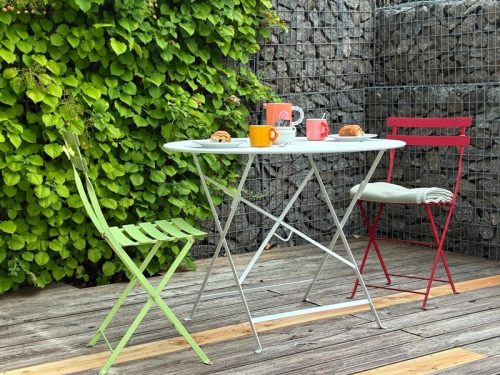 Terrasse der Ferienwohnung Terrassenglück von Silke Zöller in Miltenberg