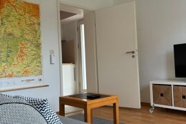 Wohnzimmer in der Ferienwohnung Terrassenglück von Silke Zöller in Miltenberg