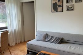 Wohnzimmer in der Ferienwohnung Terrassenglück von Silke Zöller in Miltenberg