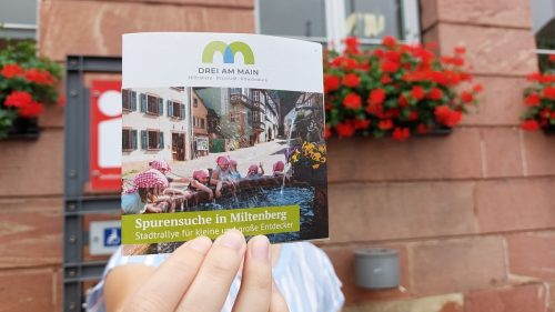 Heft "Spurensuche in Miltenberg". Stadtrallye durch Miltenberg für Kinder.