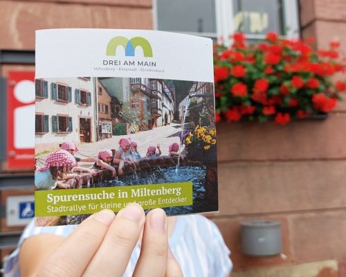 Heft "Spurensuche in Miltenberg". Stadtrallye durch Miltenberg für Kinder.