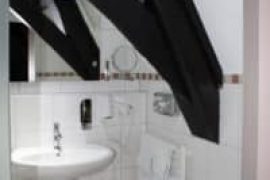 Badezimmer im Hotel Schmuckkästchen in Miltenberg