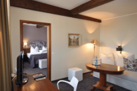 Doppelzimmer bzw. Suite im Hotel Schmuckkästchen in Miltenberg