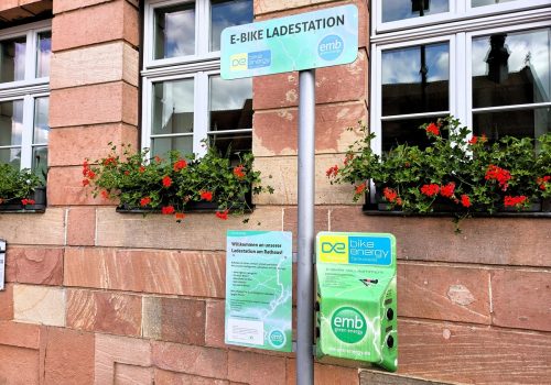 E-Bike Ladestation am Engelplatz