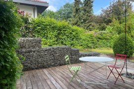 Terrasse in der Ferienwohnung Terrassenglück in Miltenberg