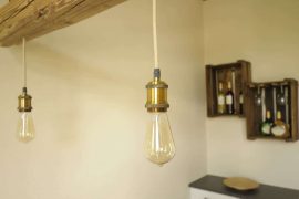 Ferienwohnung Wolfsbau in Miltenberg - Detail der Lampe