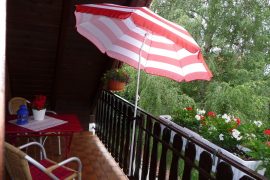 Ferienwohnung Banschbach in Bürgstadt - Balkon