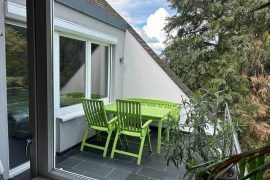 Balkon der Ferienwohnung Bechtold in Miltenberg