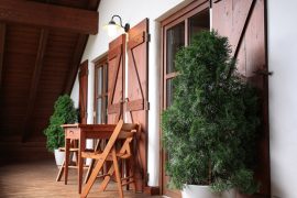 Ferienwohnung Neuberger in Bürgstadt - Balkon