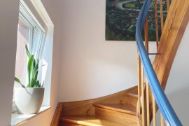 Treppenhaus in der Ferienwohnung Forsthaus in Miltenberg