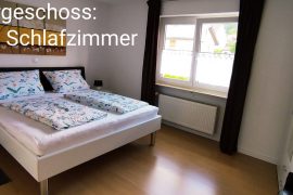 Ferienwohnung Fürst in Bürgstadt - Schlafzimmer im 1. Obergeschoss