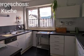 Ferienwohnung Fürst in Bürgstadt - Küche im 1. Obergeschoss