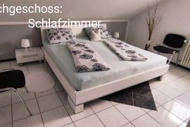 Ferienwohnung Fürst in Bürgstadt - Doppelzimmer im Dachgeschoss