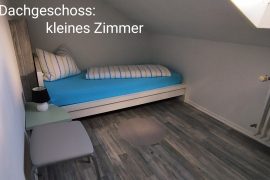 Ferienwohnung Fürst in Bürgstadt - kleines Einzelzimmer im Dachgeschoss