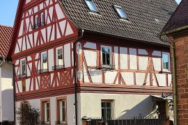 Ferienwohnung Hartnagel in Bürgstadt - Haus von außen