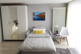 Ferienwohnung Hönl in Bürgstadt - Schlafsofa aufgeklappt