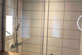 Dusche der Ferienwohnung Mauersegler in Miltenberg