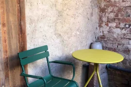 Freisitz der Ferienwohnung Mauersegler in Miltenberg