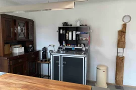 Kleiner Küchenblock in der Ferienwohnung Mauersegler in Miltenberg