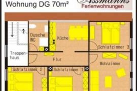 Ferienwohnung Odenwald in Miltenberg - Grundriss