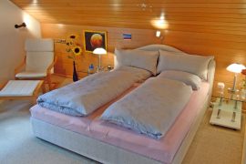 Ferienwohnung Oehmann - Das Bett im Doppelzimmer 2