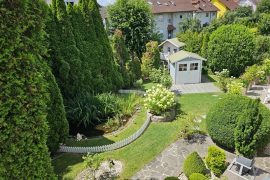 Garten der Ferienwohnung Wolz in Miltenberg