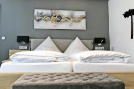 Hotel Brauerei Keller in Miltenberg - eines der Doppelzimmer