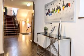 Hotel Brauerei Keller in Miltenberg - das Treppenhaus