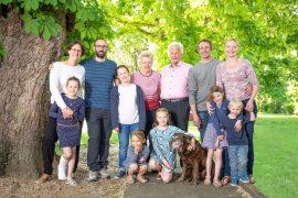 Familie Elbert. Die Besitzer des Hotel Centgraf in Bürgstadt