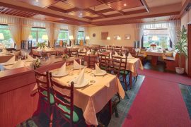 Speisesaal im Hotel Centgraf in Bürgstadt