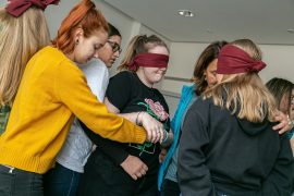 Jugendhaus St. Kilian in Miltenberg - Teilnehmer an einem Teambuilding-Event