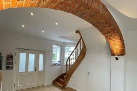 Mainterrasse Panorama Apartments - Eingangsbereich mit Blick auf die Treppe