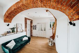 Mainterrasse Panorama Apartments - Eingangsbereich mit Blick Richtung Eingangstür