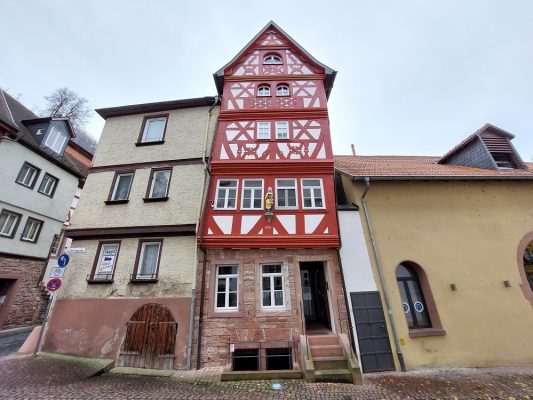 Außenansicht der ehemaligen Mikwe in Miltenberg