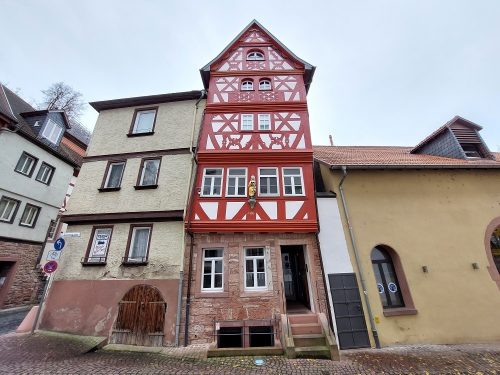 Außenansicht der ehemaligen Mikwe in Miltenberg