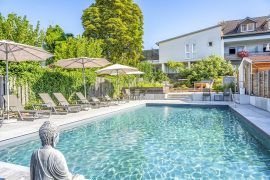 Naturpool im Adler Landhotel Bürgstadt