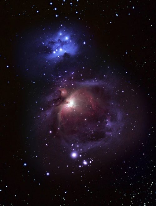 Planetenwanderung in Miltenberg - Orionnebel am Sternenhimmel
