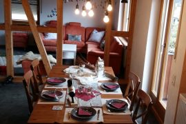 Ferienwohnung "Auf Schäfers Spuren" in Bürgstadt - Essbereich