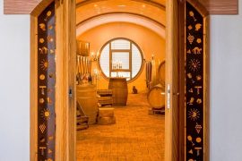 Eingang zum Weinzimmer