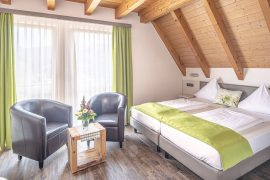 Doppelzimmer im Adler Landhotel in Bürgstadt